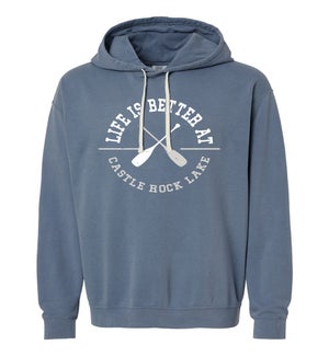 Lake Life Is Better Oars Personalized Hoodie